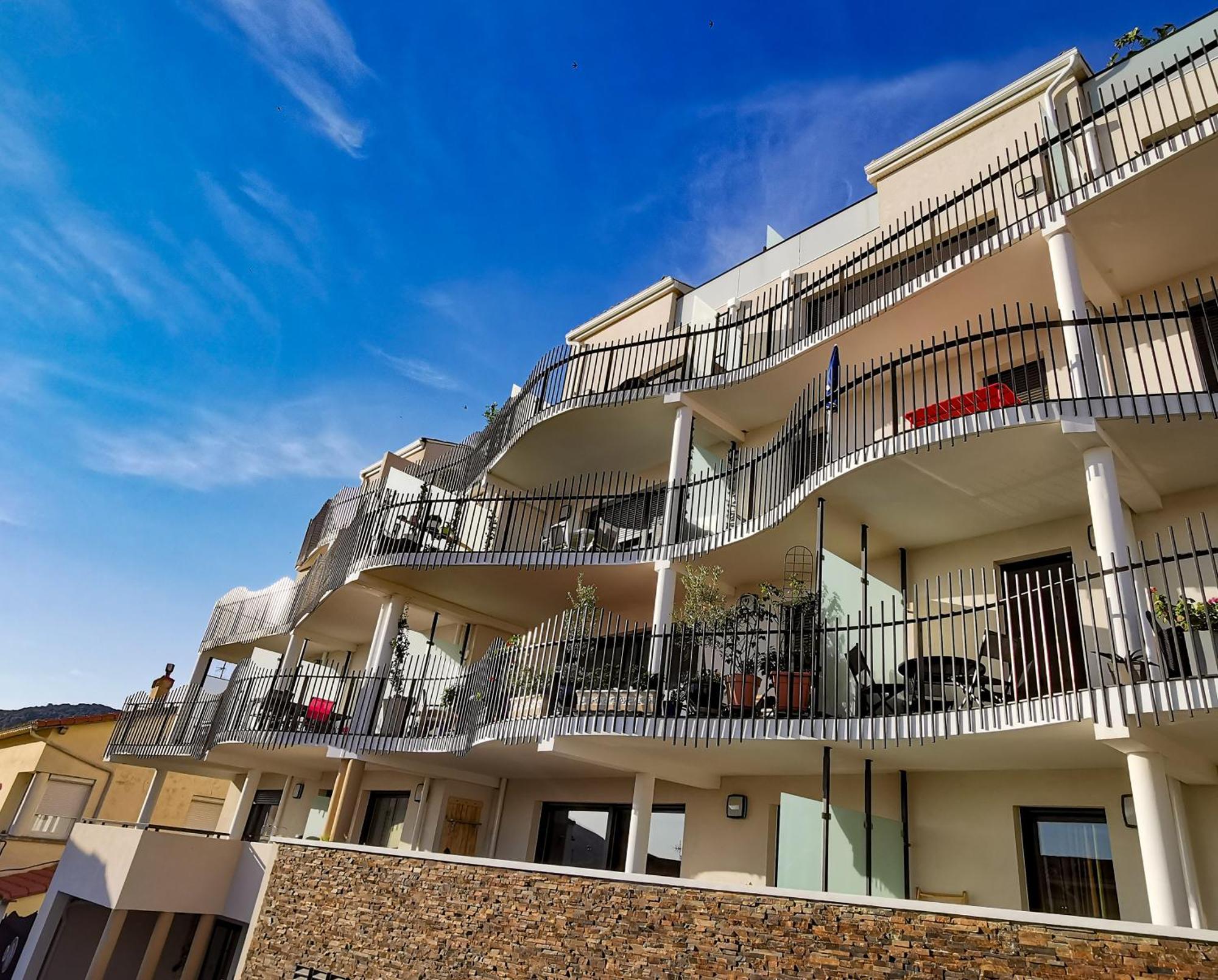1Br Apartment T2 54M2 Onde Marine 2Nd Floor Lift Wifi Ac Parking Port Vendres ภายนอก รูปภาพ
